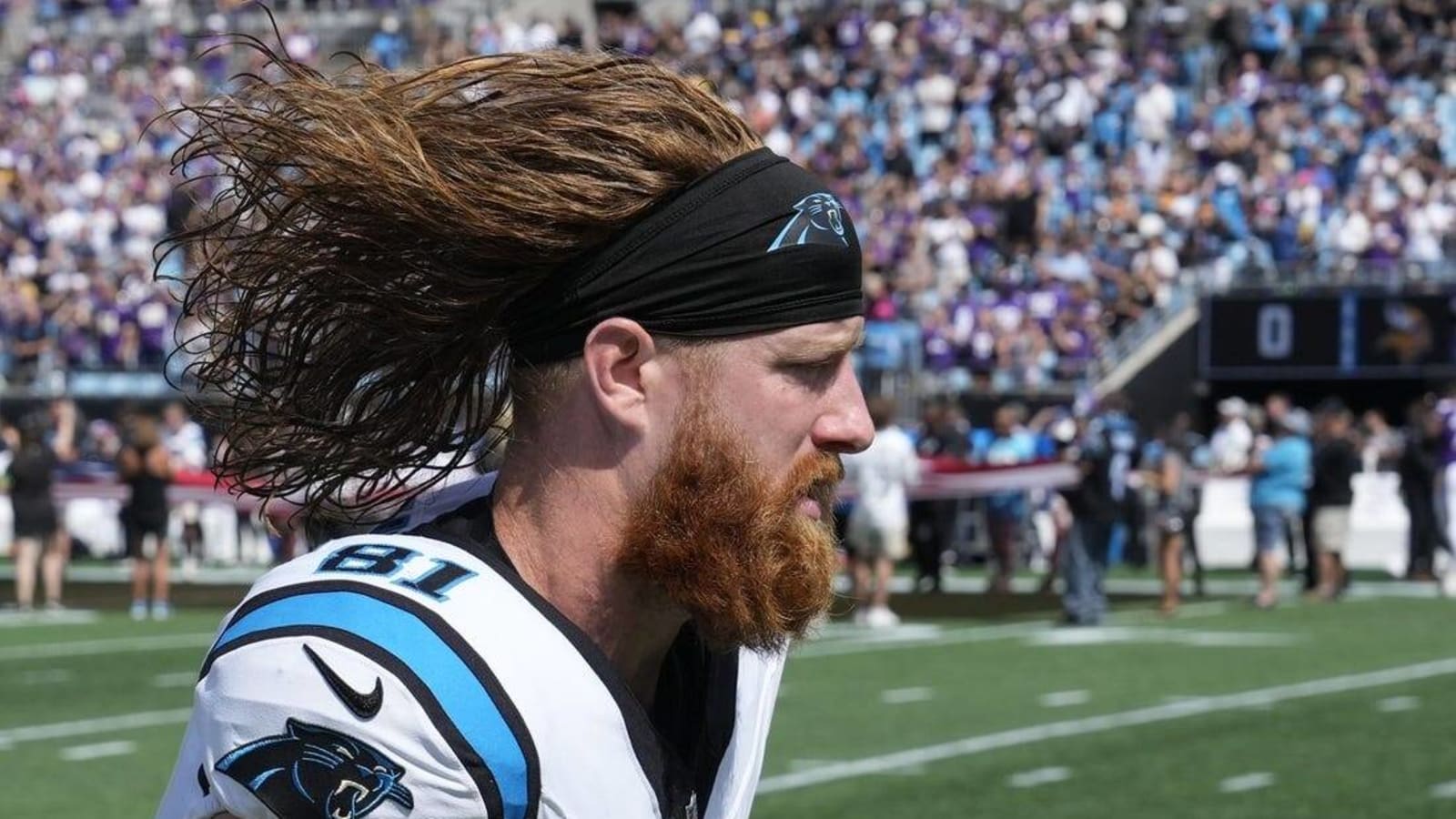 Reports: Panthers planning to release TE Hayden Hurst