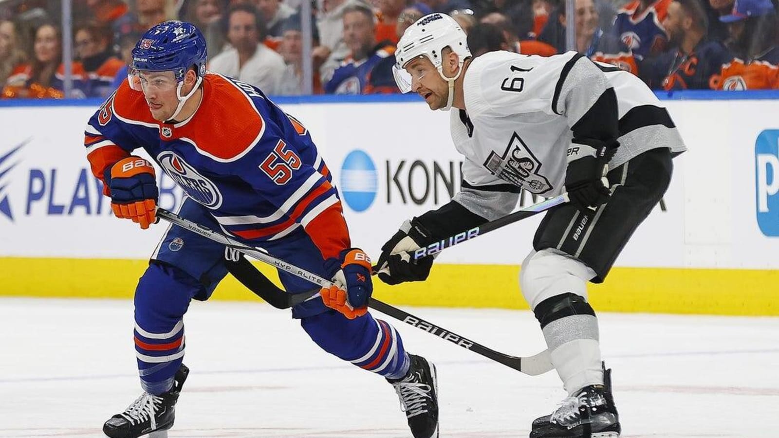 Anze Kopitar&#39;s OT goal helps Kings level series with Oilers