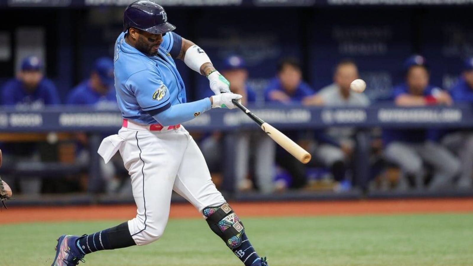 Rays&#39; Yandy Diaz (hamstring) pulled from game vs. Jays