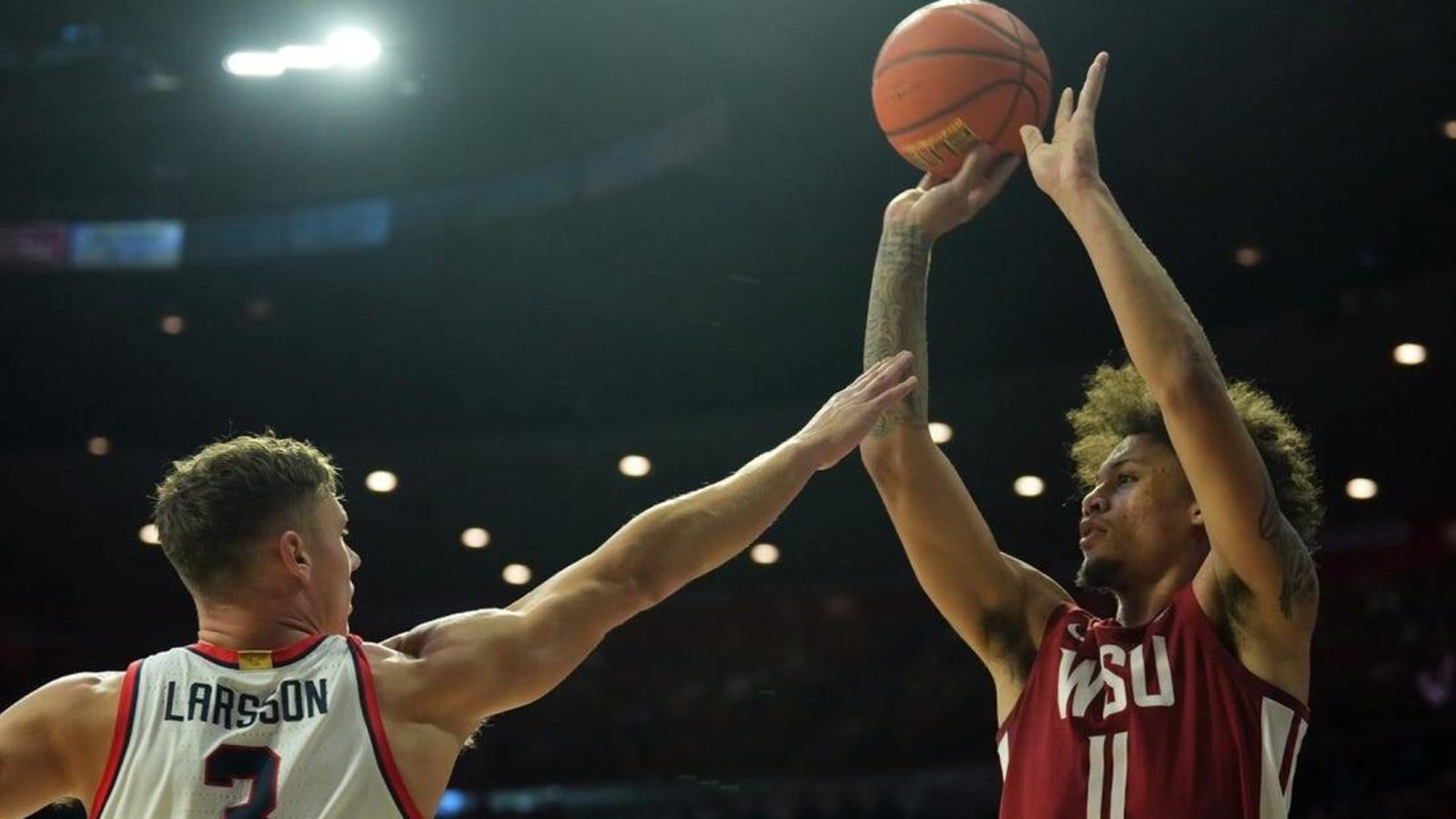 Washington State records shocking upset of No. 5 Arizona