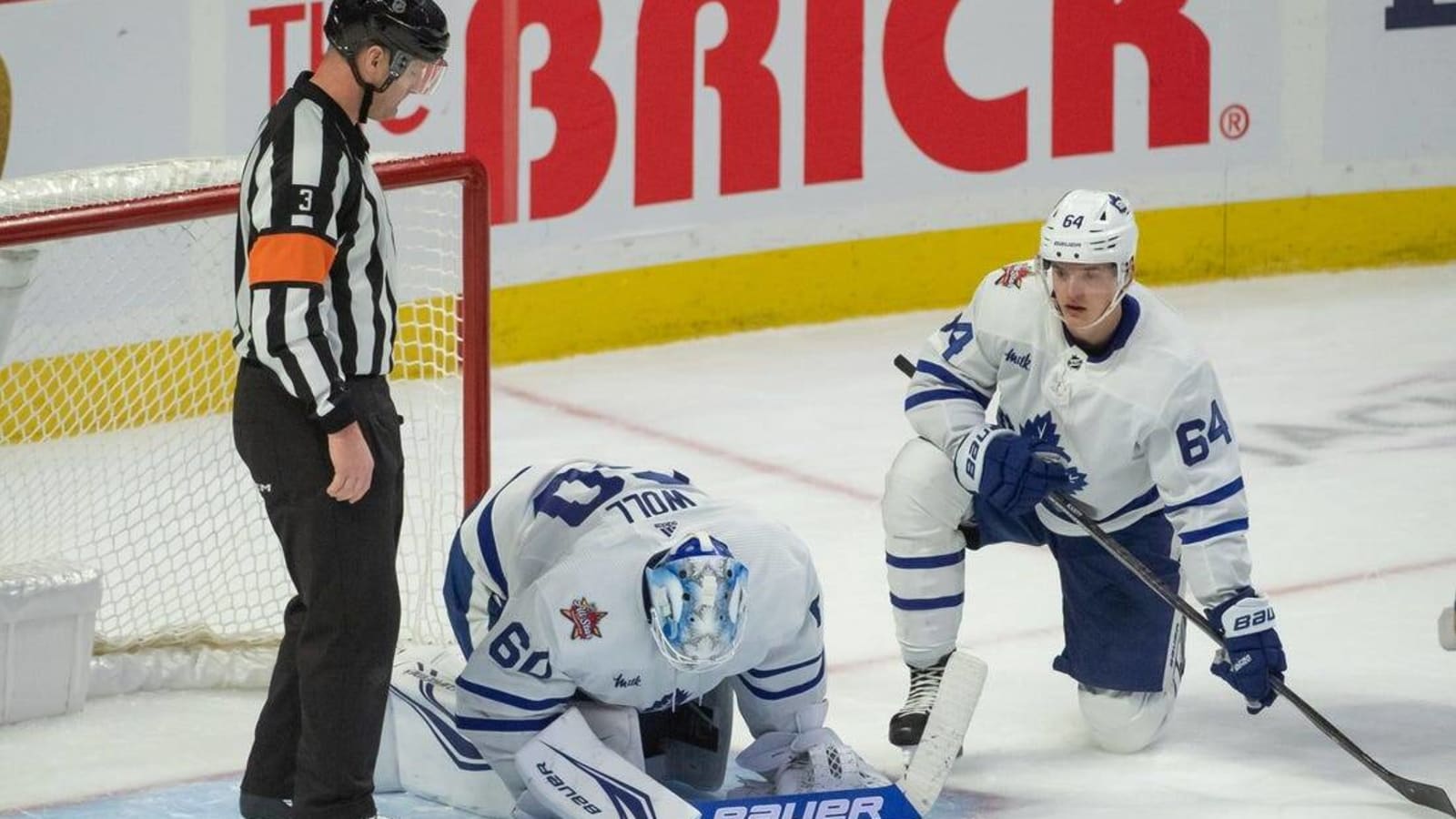 Maple Leafs G Joseph Woll to sit out &#39;some time&#39; with injury