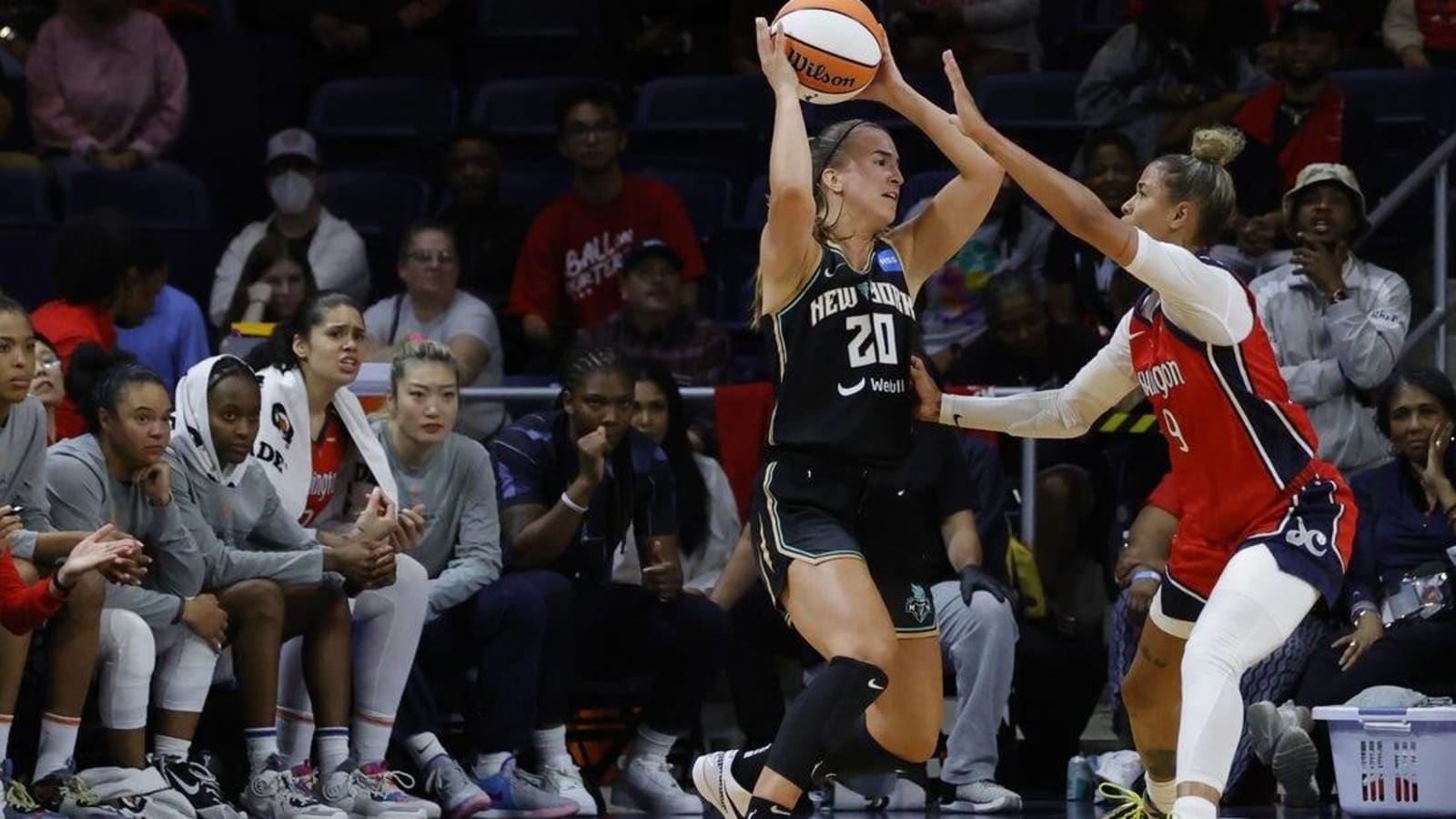 Liberty visit Los Angeles for first of two games vs. Sparks