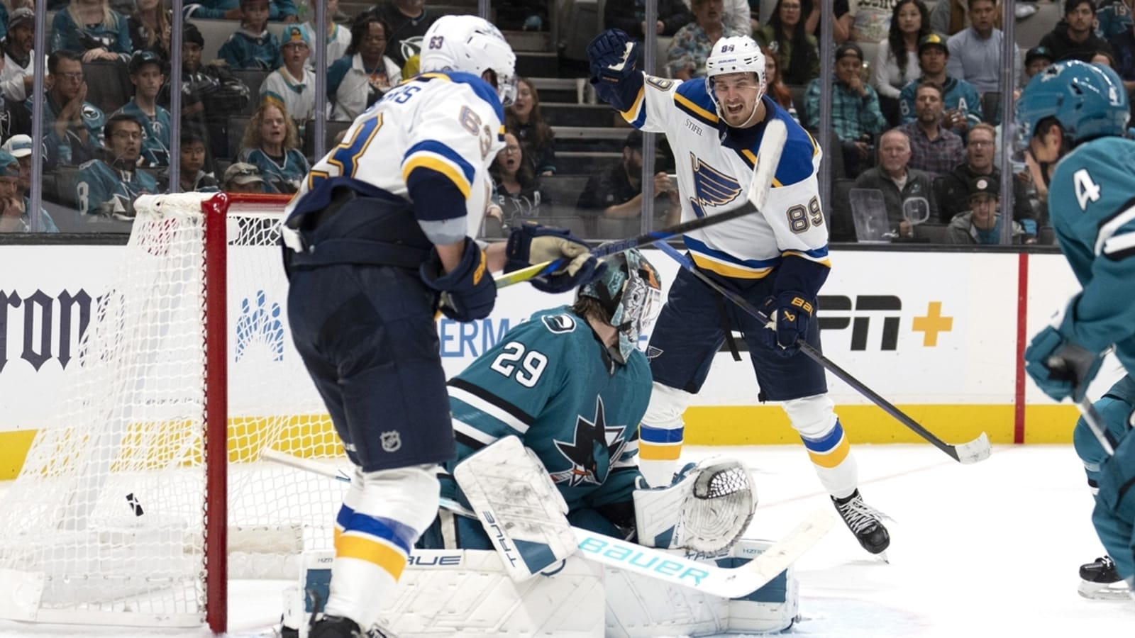 Blues, Golden Knights aim to extend unbeaten starts