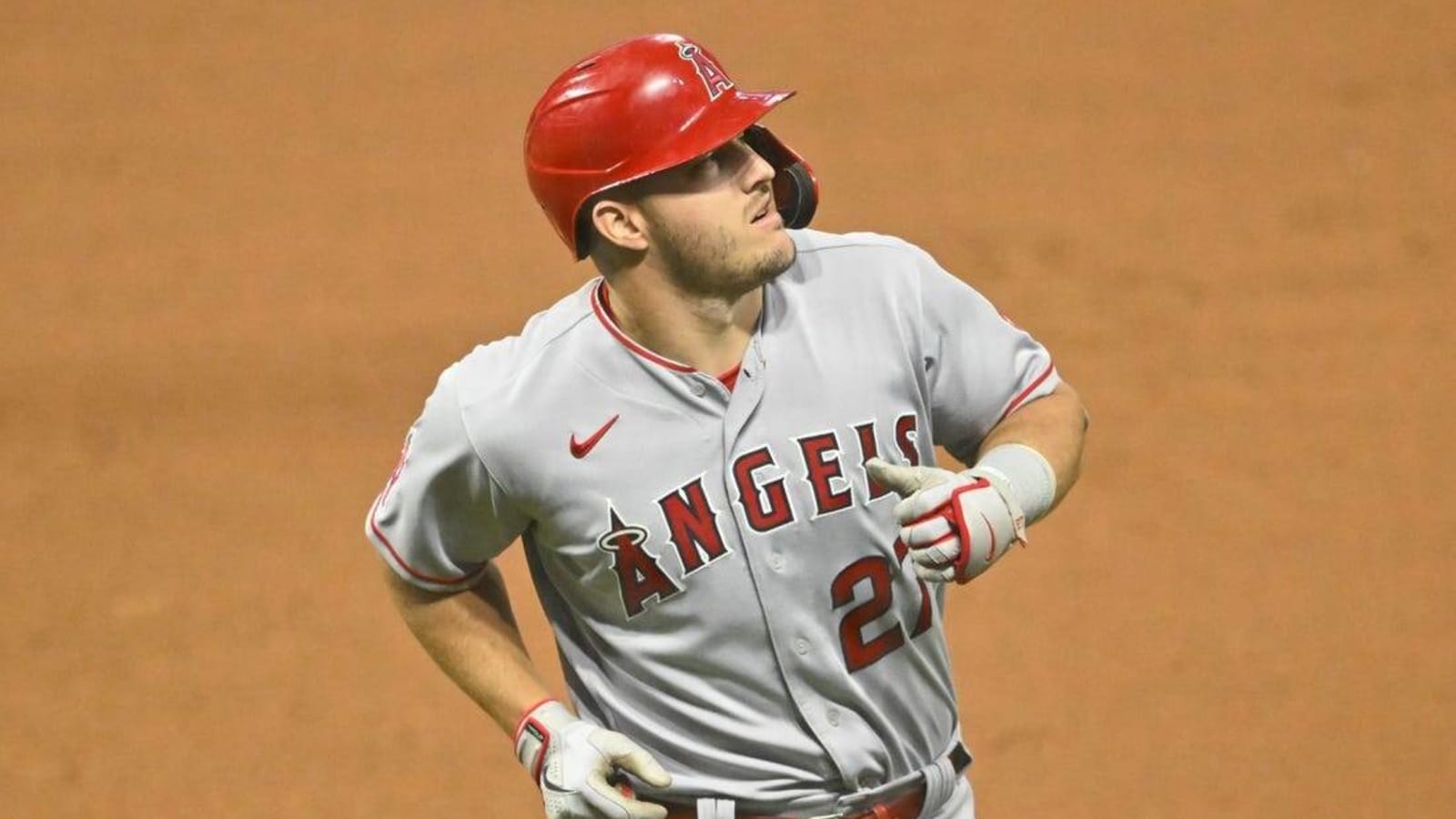 Angels&#39; Mike Trout hopes to start new HR streak vs. Guardians