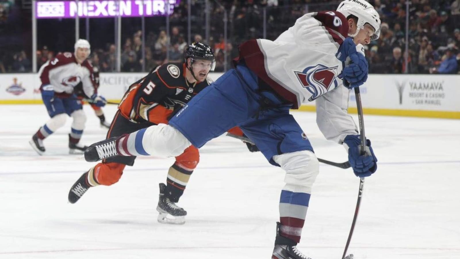 Ducks beat Avalanche in shootout to end eight-game slide