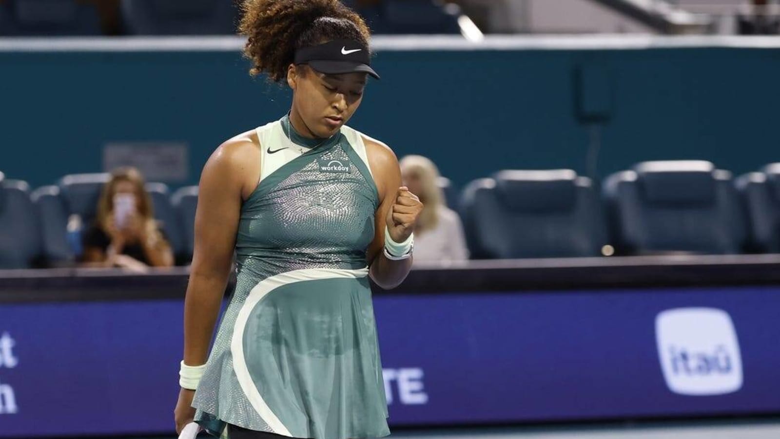 Naomi Osaka continues first-round dominance at Miami Open