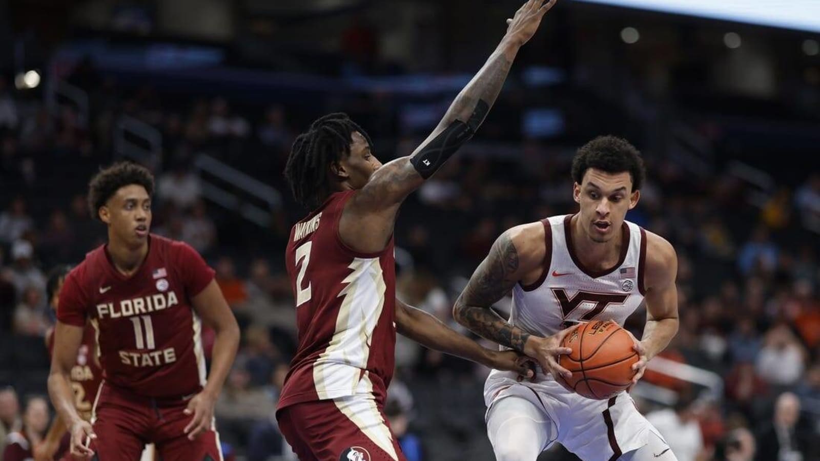 Florida St. downs Va. Tech behind Jamir Watkins’ 34 points