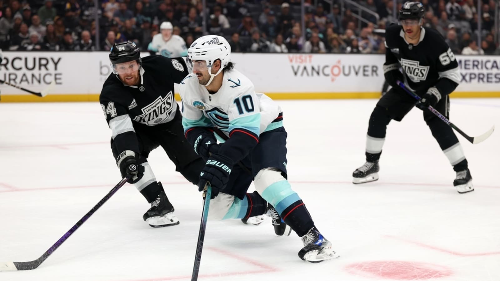 Beginning potential critical week, Kraken take on Ducks