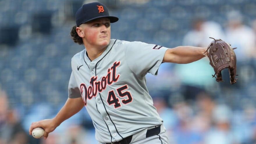 Tigers hope luck is on Reese Olson&#39;s side vs. Jays