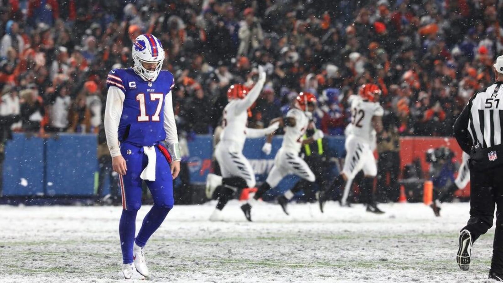 Bills QB Josh Allen says elbow surgery not necessary