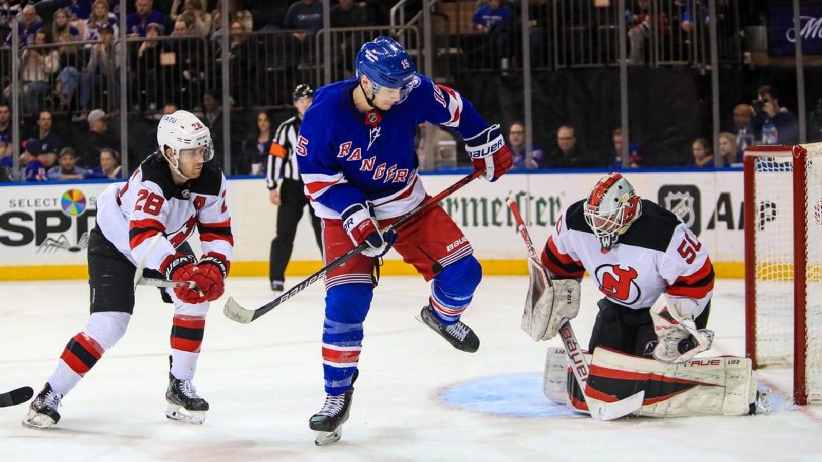 Rangers, F Julien Gauthier agree to one-year extension