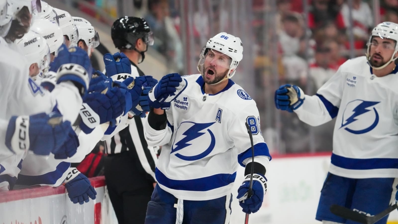 NHL roundup: Nikita Kucherov&#39;s hat trick lifts Lightning to win