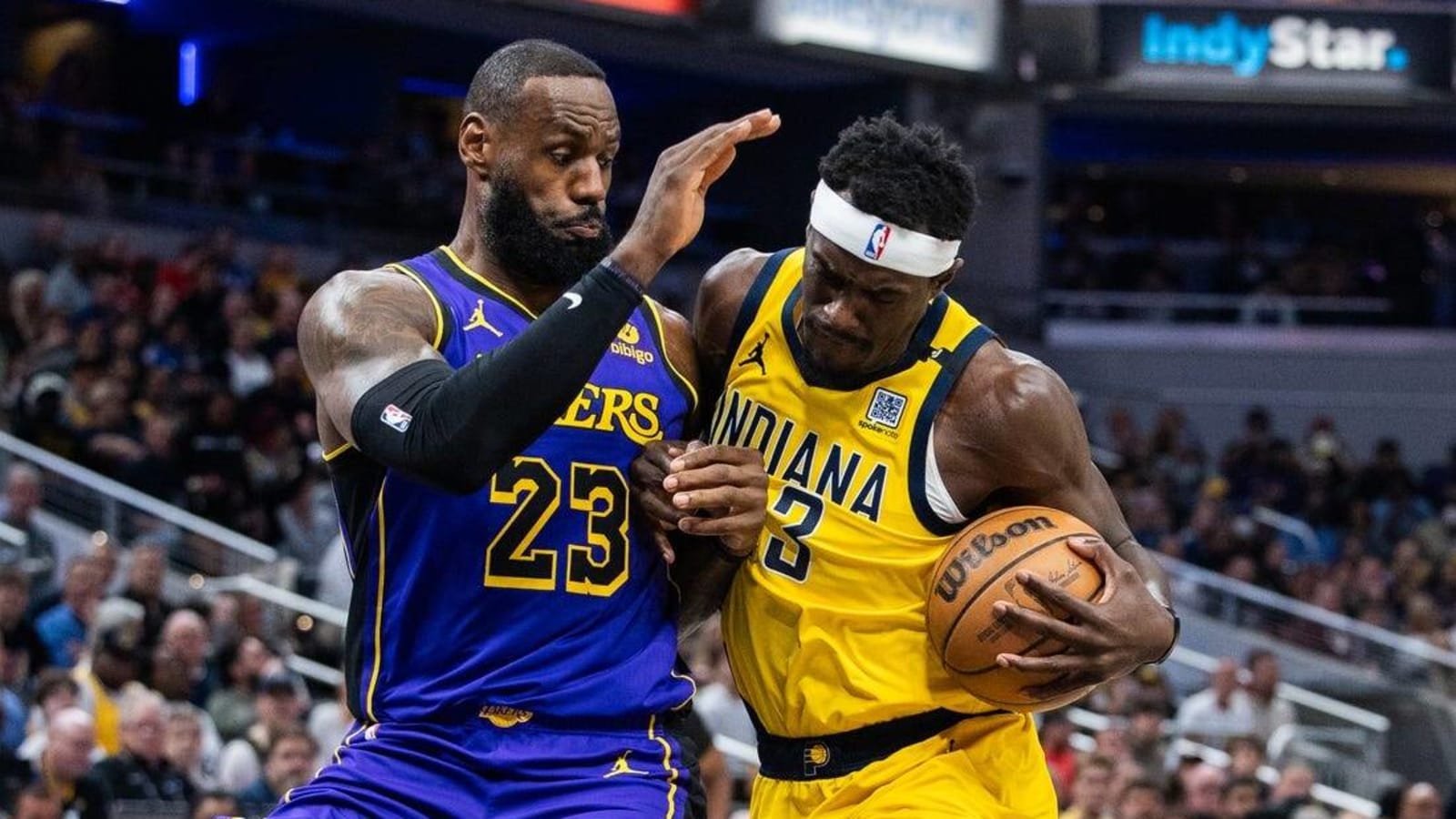 Pacers&#39; defense steps up, halts Lakers&#39; win streak