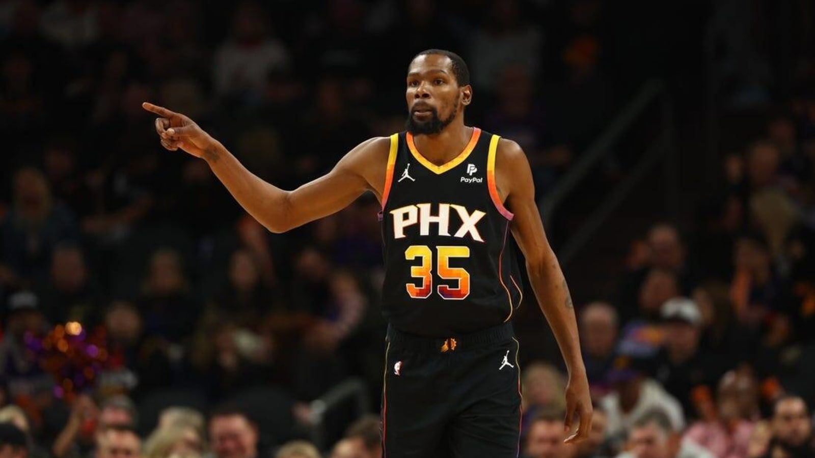 Suns star Kevin Durant (ankle) out vs. Warriors