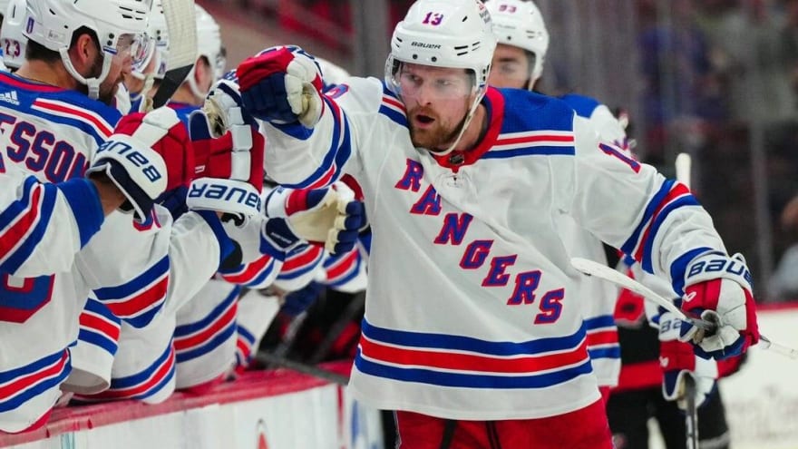 Rangers look to rebound, brush aside Hurricanes