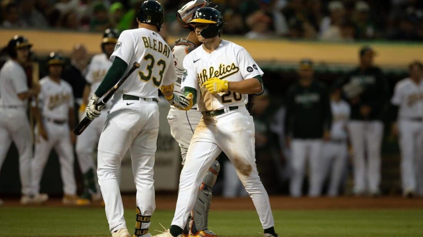 Zack Gelof helps A&#39;s dispatch Astros