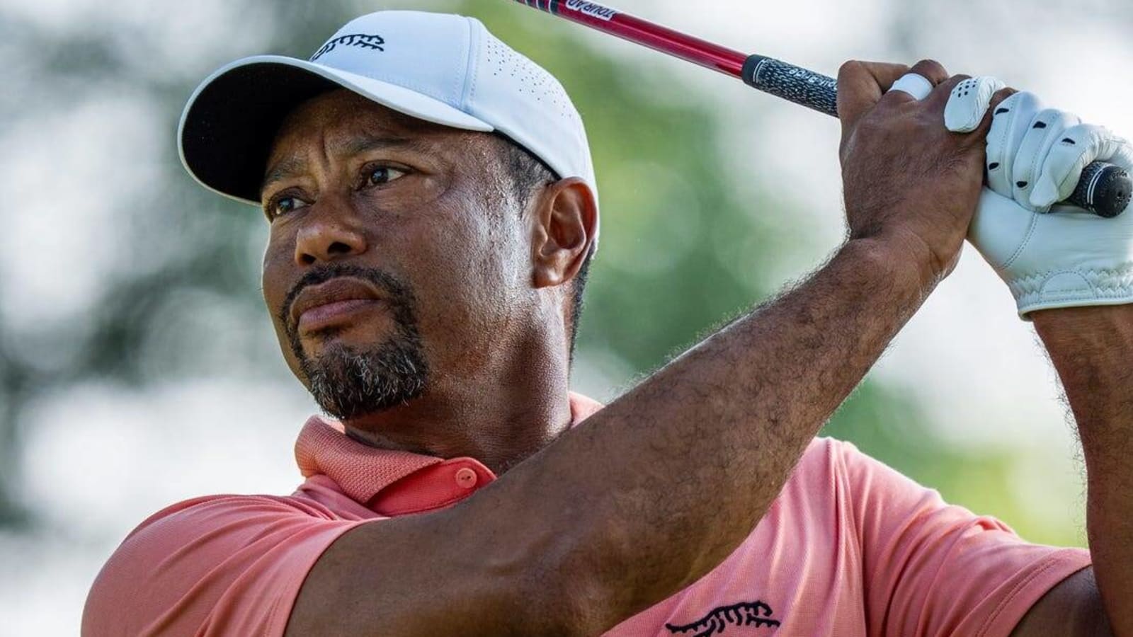 Tiger Woods plays 18 holes at Royal Troon ahead of final major of &#39;24