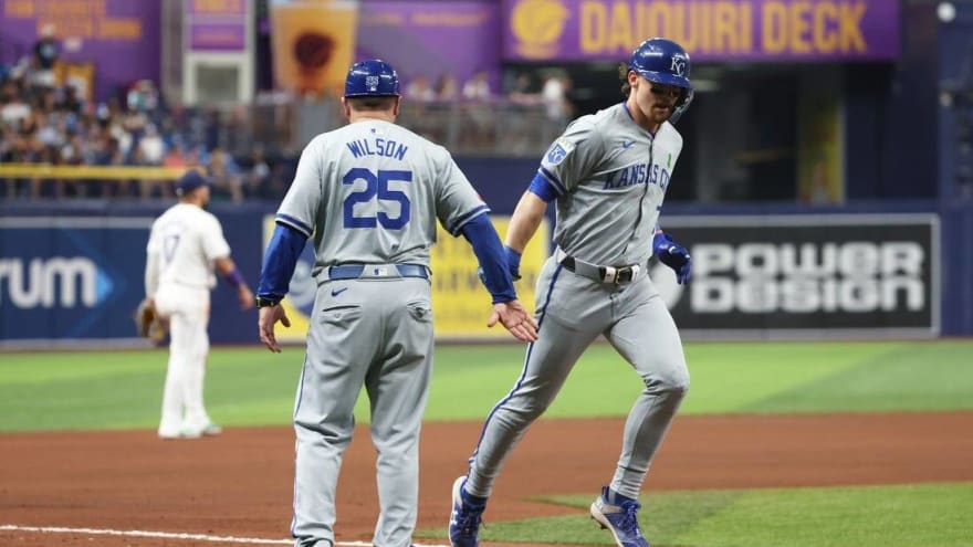 Royals, Rays clash with opposite streaks on the line