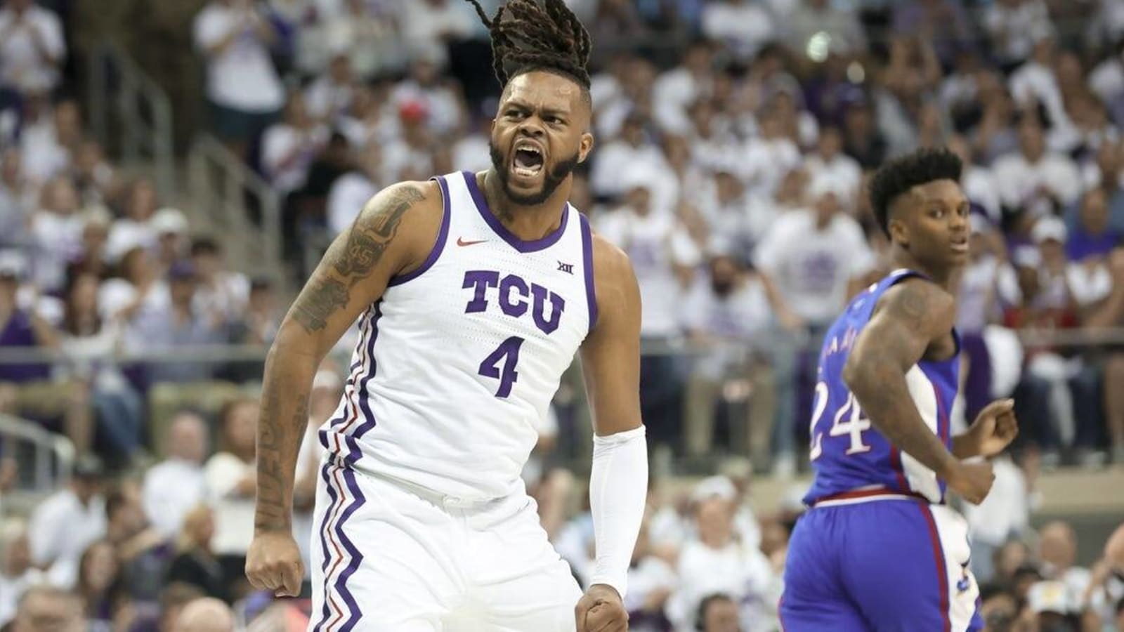 TCU&#39;s Eddie Lampkin Jr. (personal) doesn&#39;t travel to Big 12 tourney