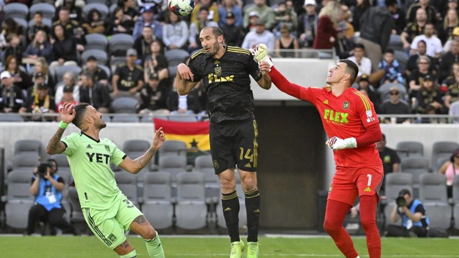 Denis Bouanga hat trick powers Los Angeles FC past Austin FC