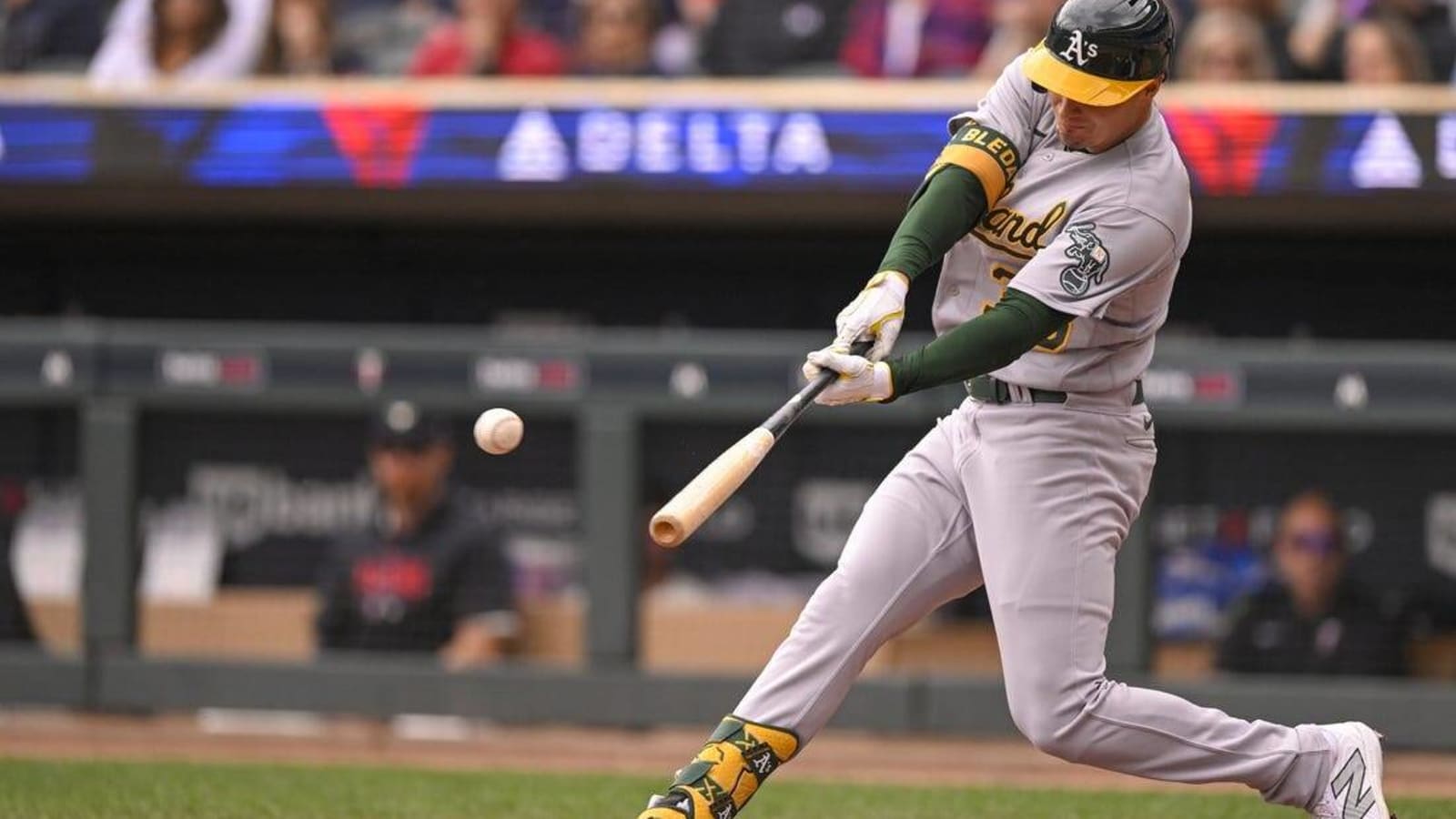 Athletics edge Twins to snap three-game losing skid