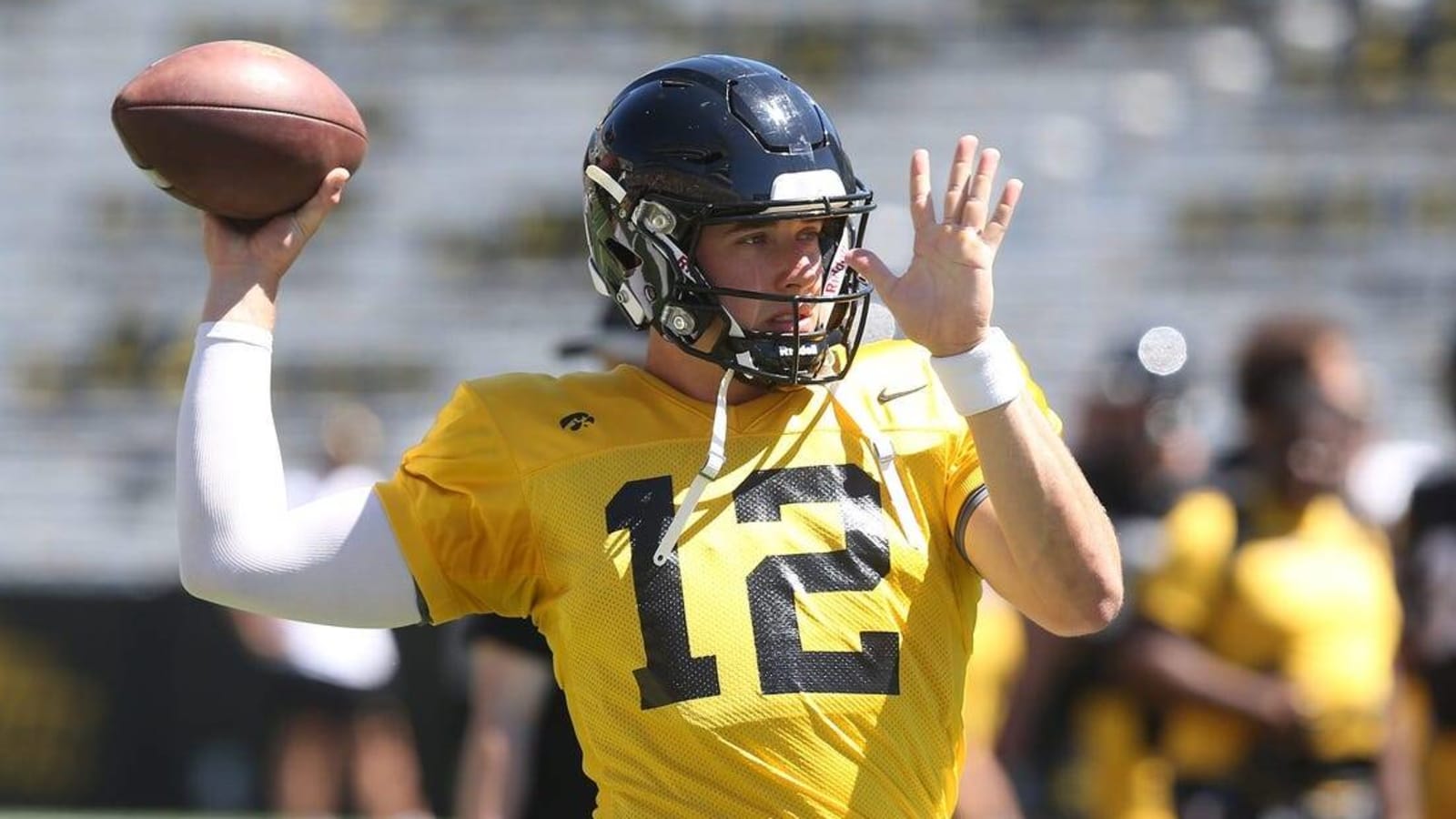 No. 25 Iowa puts trying offseason to bed, welcomes Utah State