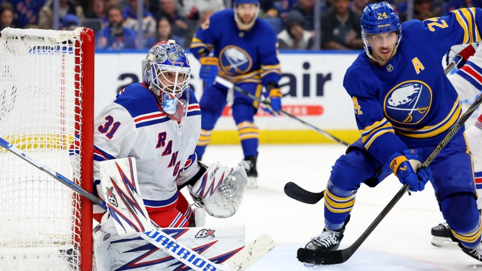 Adam Fox&#39;s three-point game pushes Rangers past Sabres
