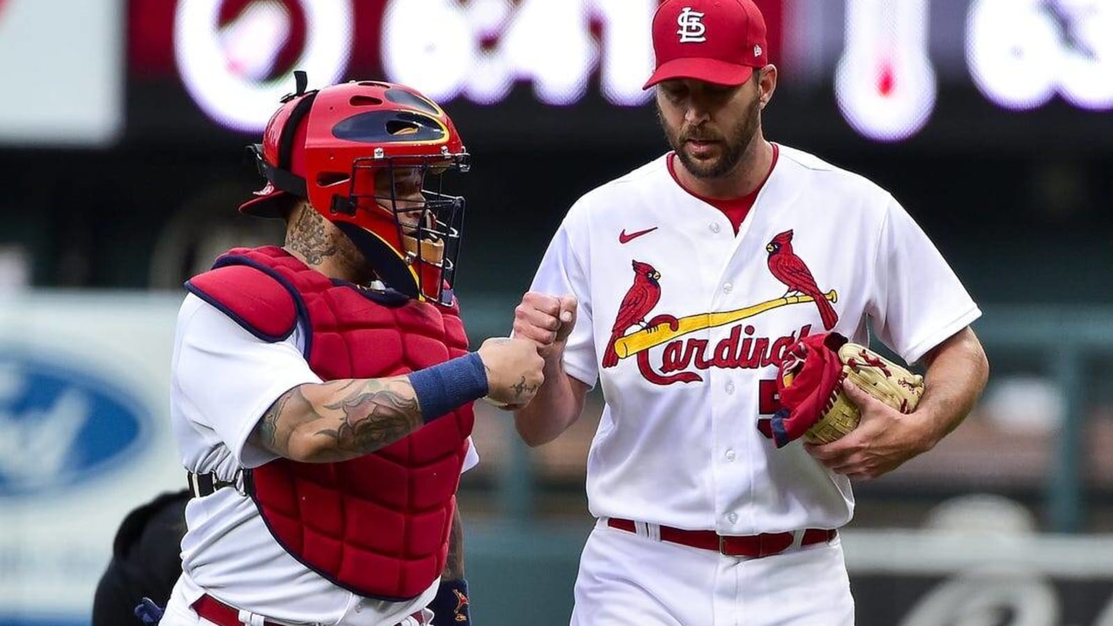 Cardinals&#39; Adam Wainwright, Yadier Molina to reunite vs. Cubs