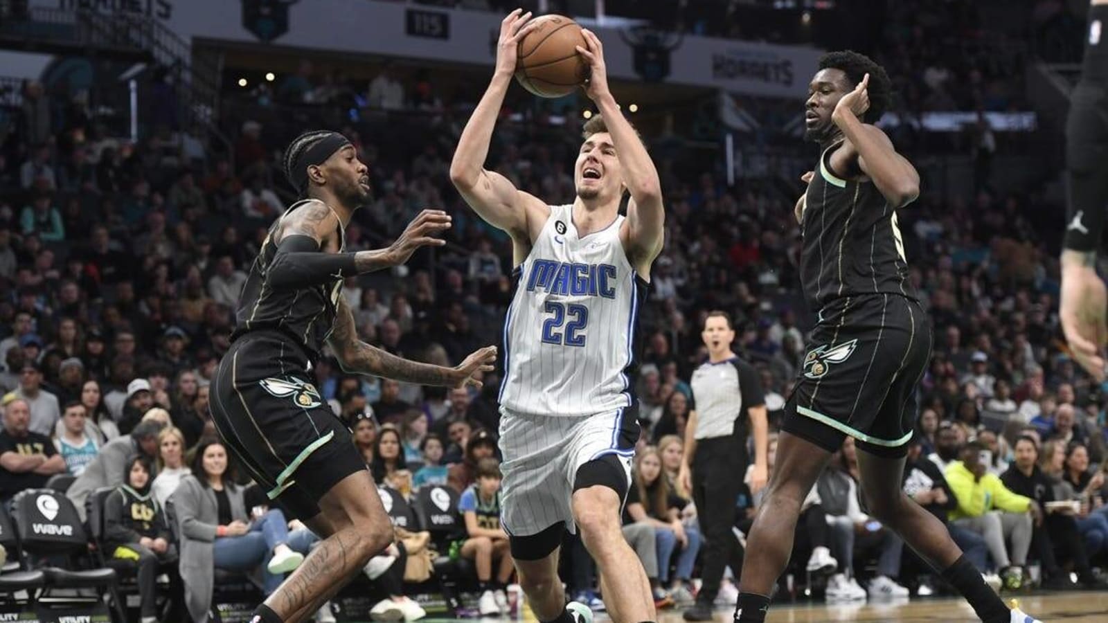 Offensive rebounds fuel Magic&#39;s win against Hornets