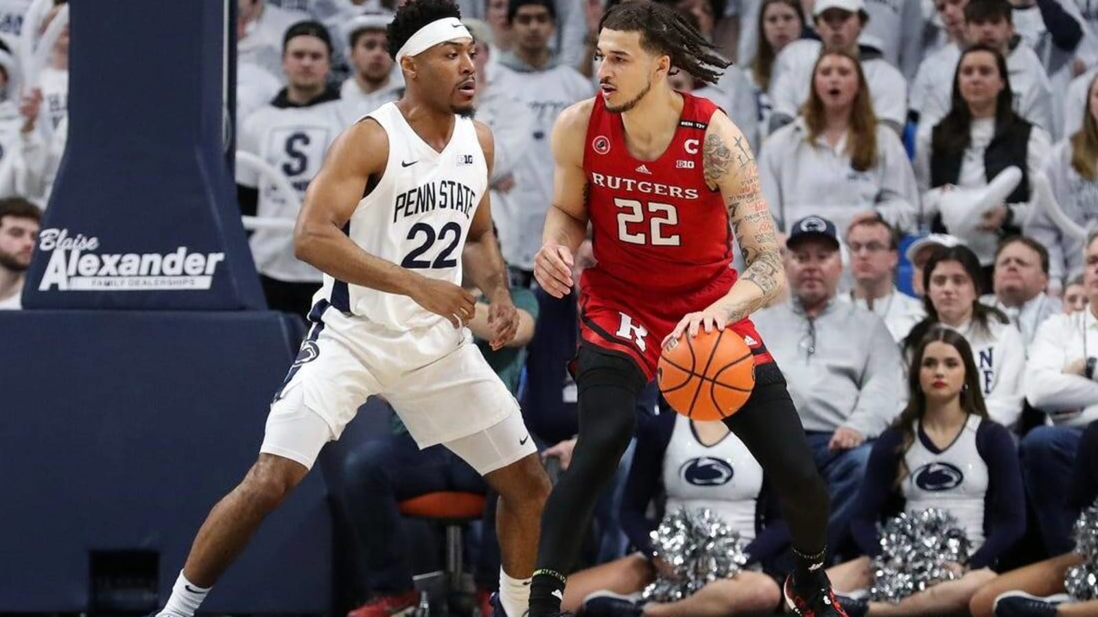Rutgers charges back from down 19 to shock Penn State