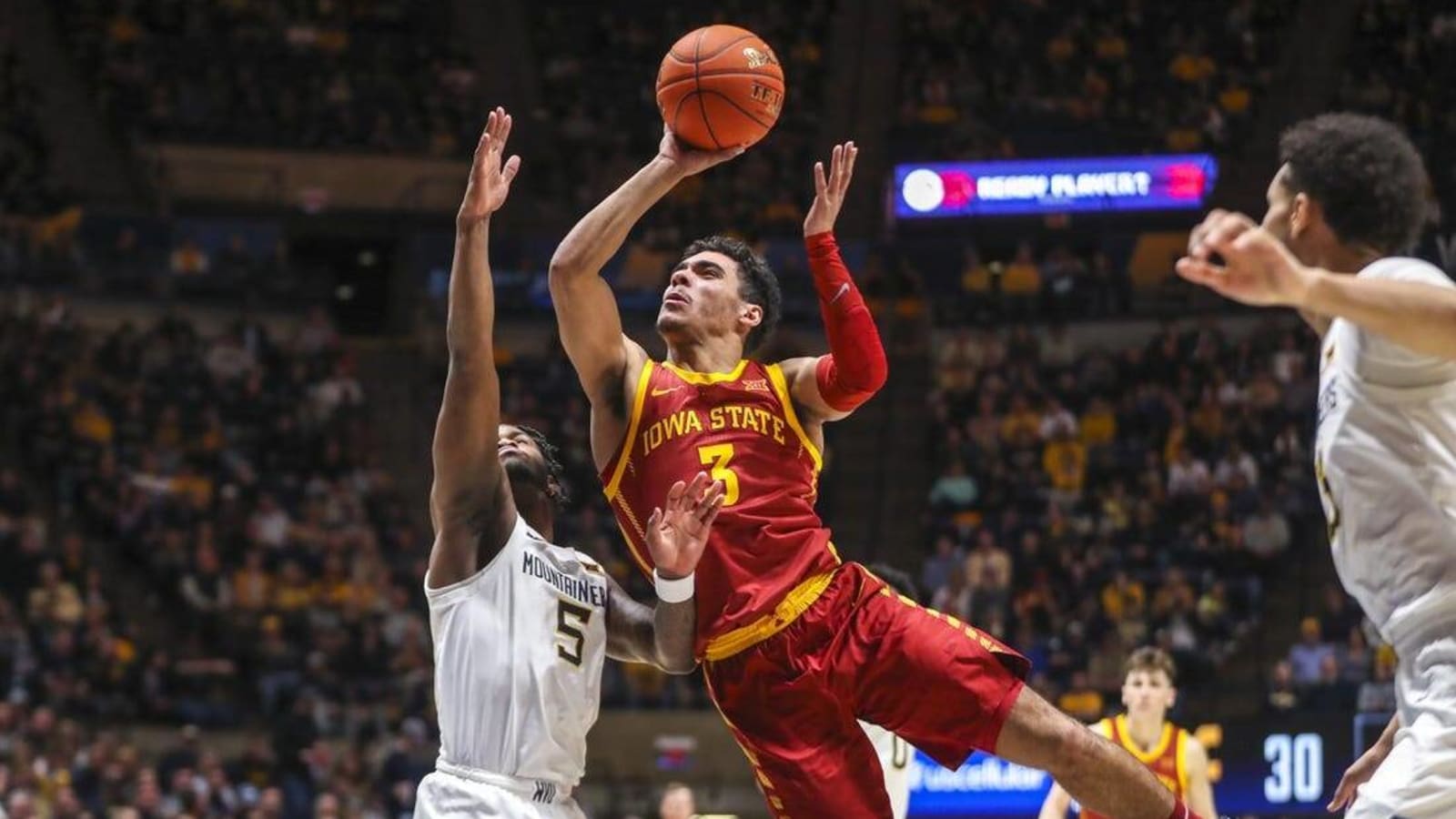 West Virginia continues No. 11 Iowa State&#39;s road woes