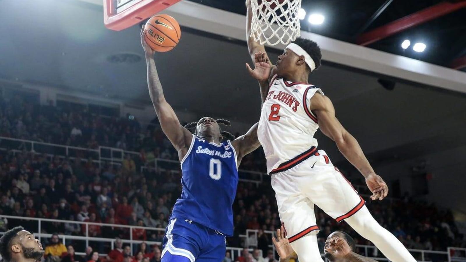 Despite foul trouble, Seton Hall still gets by St. John&#39;s