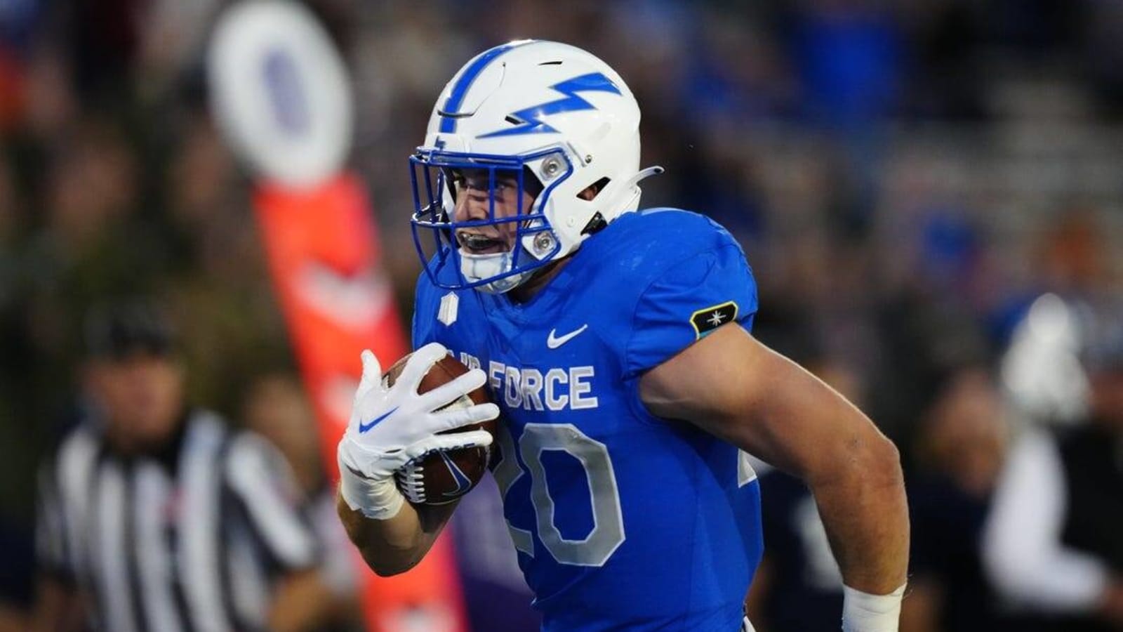 Air Force puts dominant rush attack against rival Navy