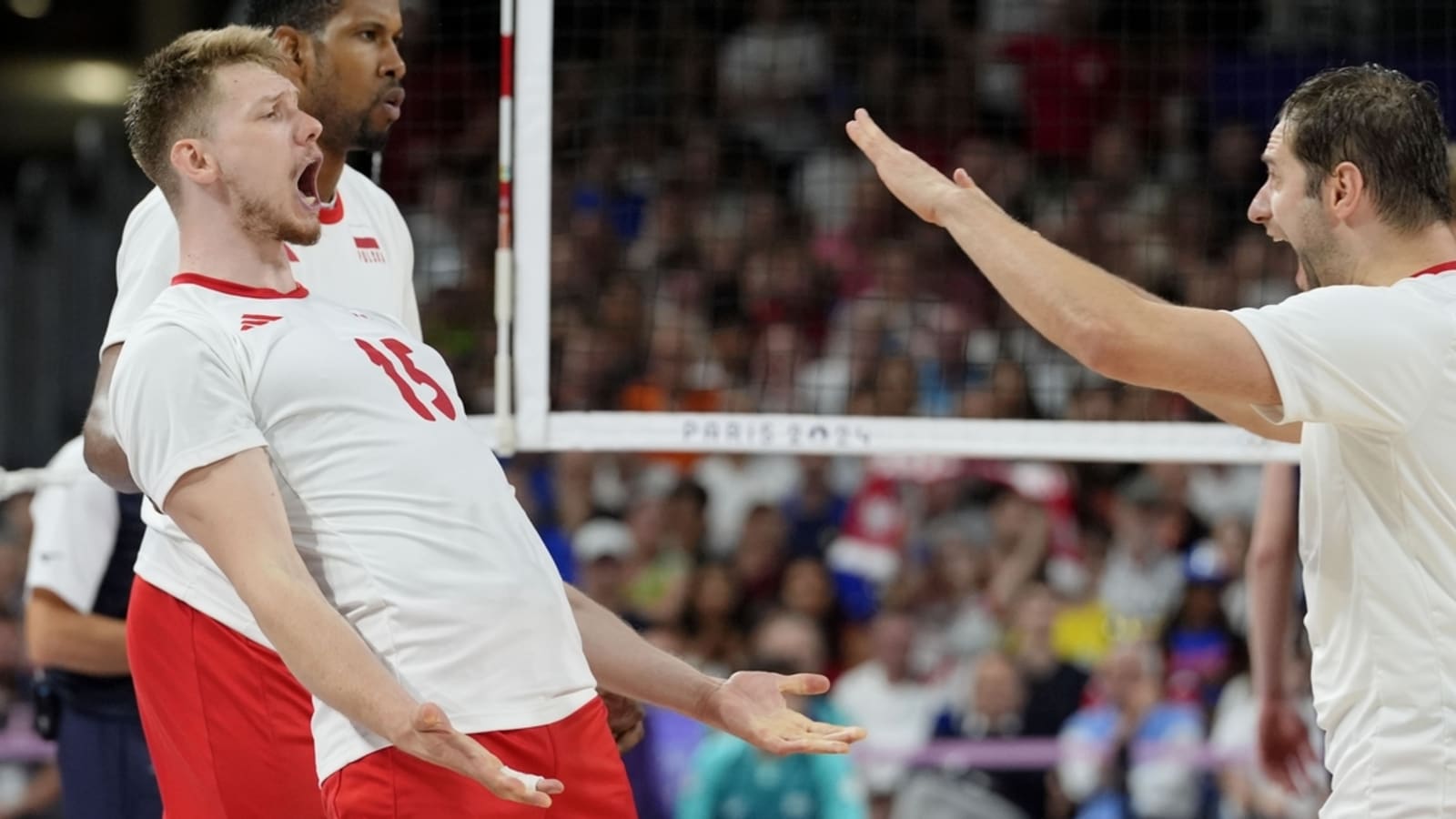 France celebrates men&#39;s volleyball gold over top-ranked Poland