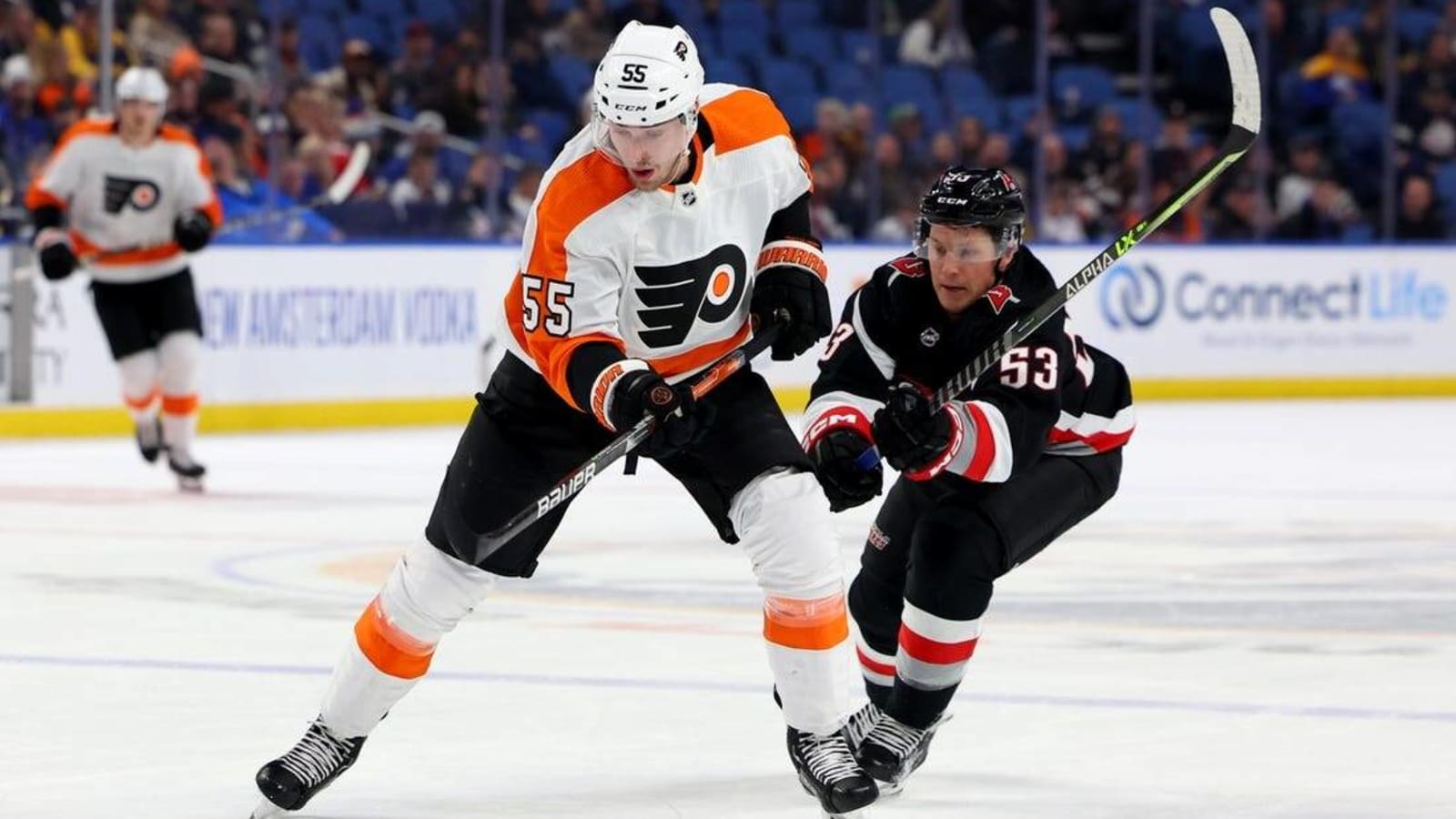 Ersson get first shutout as Flyers blank Sabres