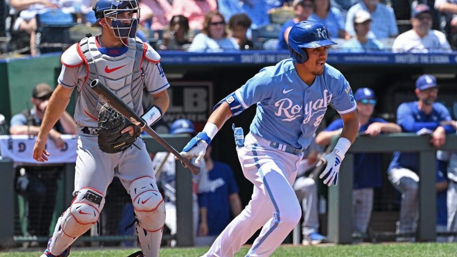 Nicky Lopez leads Royals in blowing out Dodgers