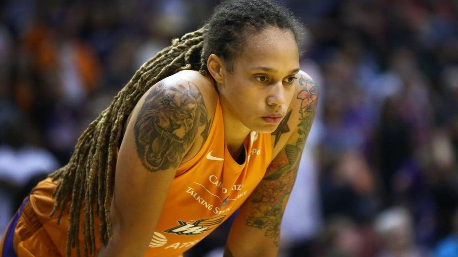 Brittney Griner back in U.S. for first time in 10 months