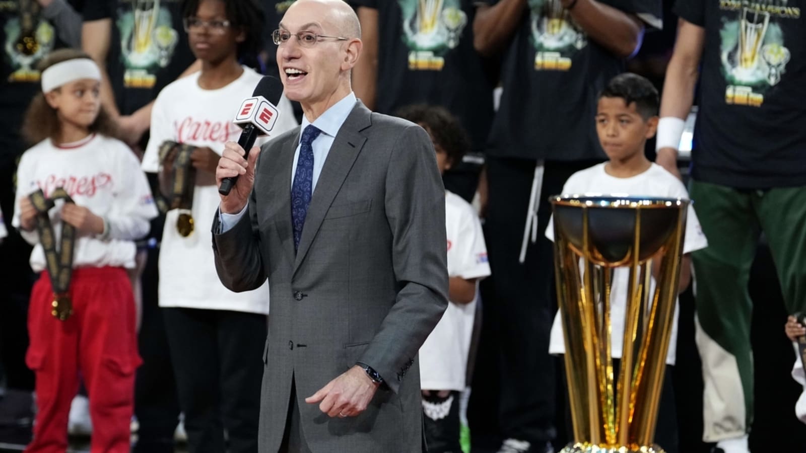 Adam Silver: NBA examining increase in 3-point shooting