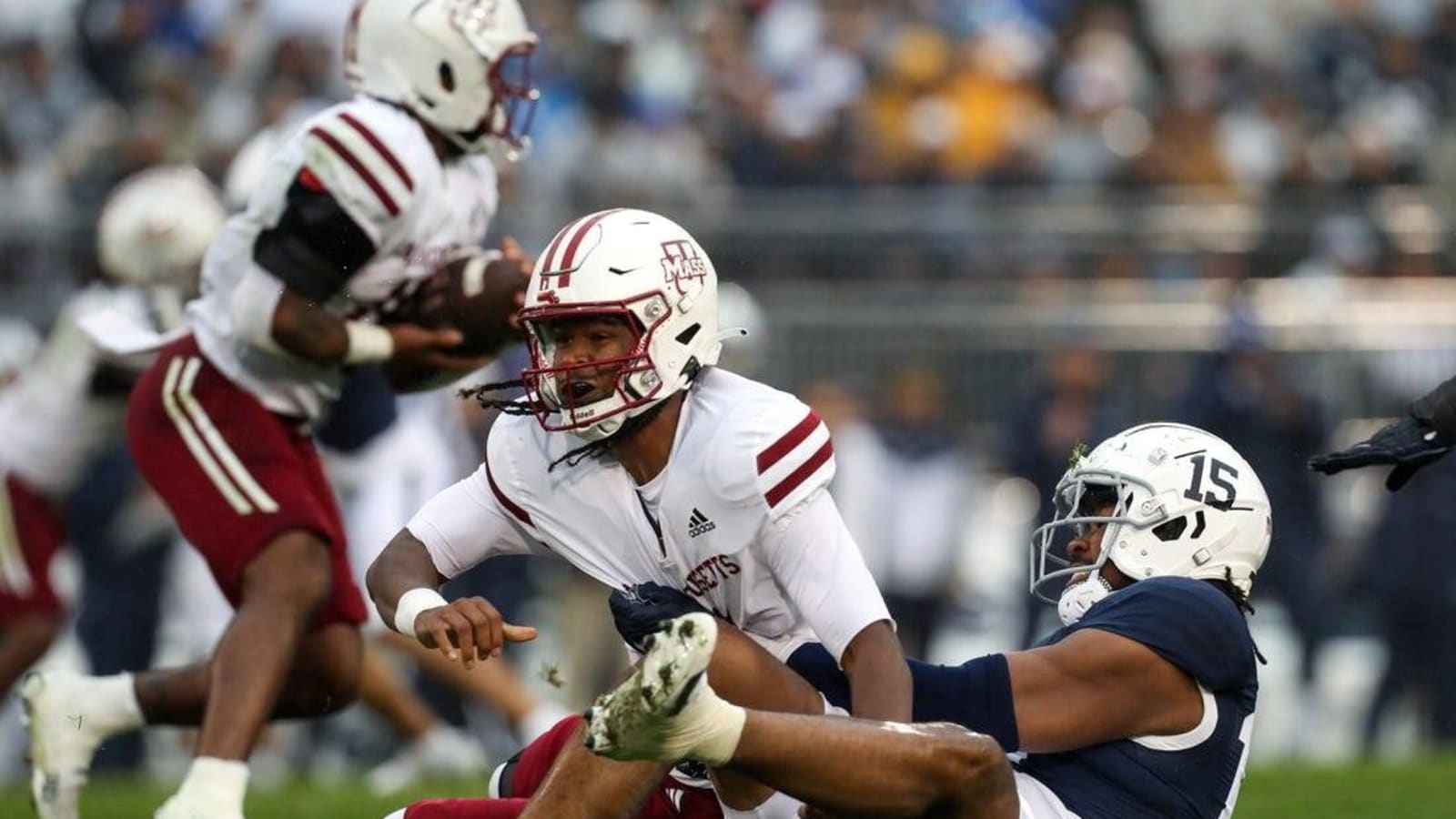 Daequan Hardy returns two punts for TDs as No. 6 Penn State routs UMass