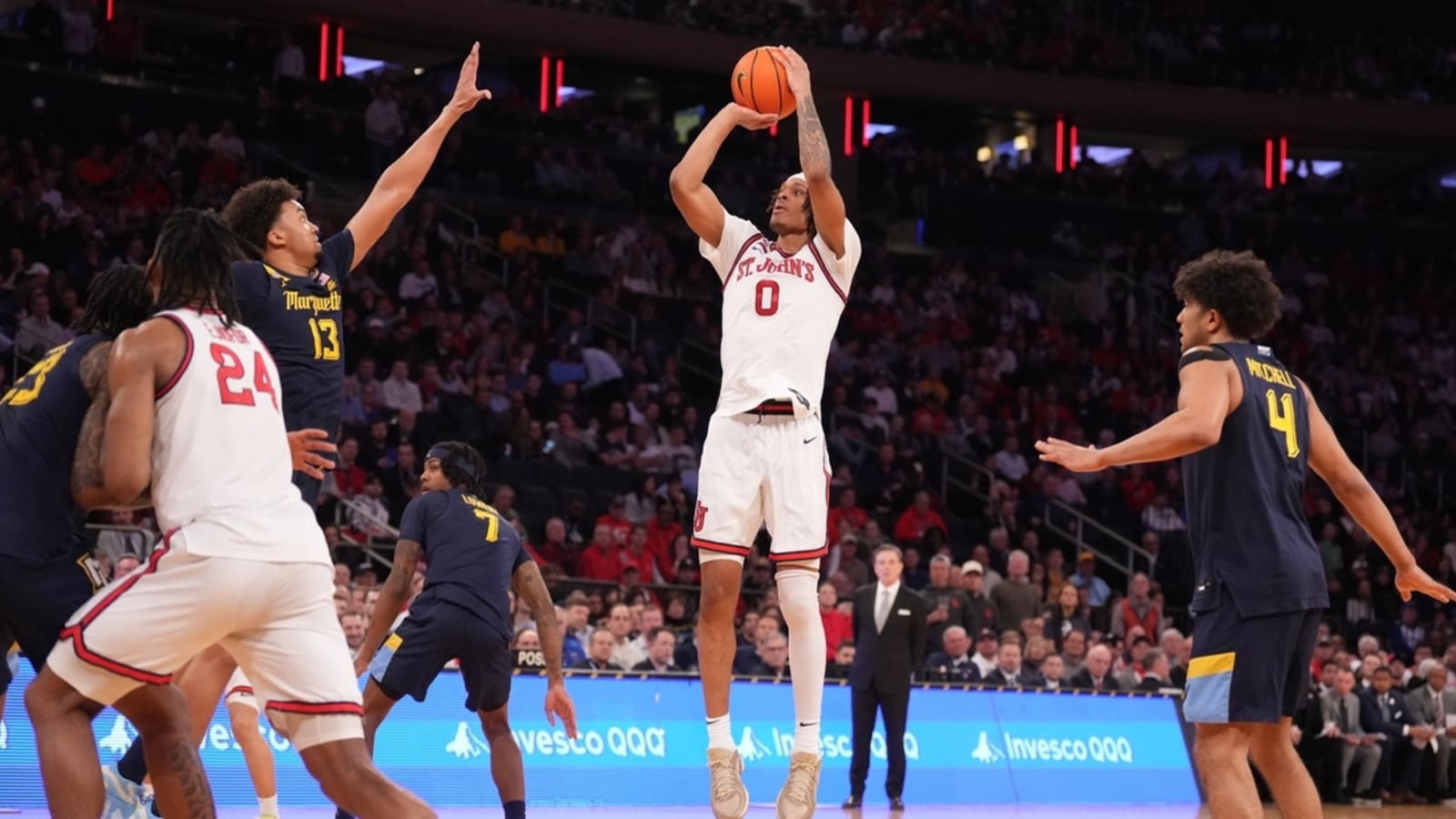 No. 6 St. John's downs No. 25 Marquette, reaches Big East final