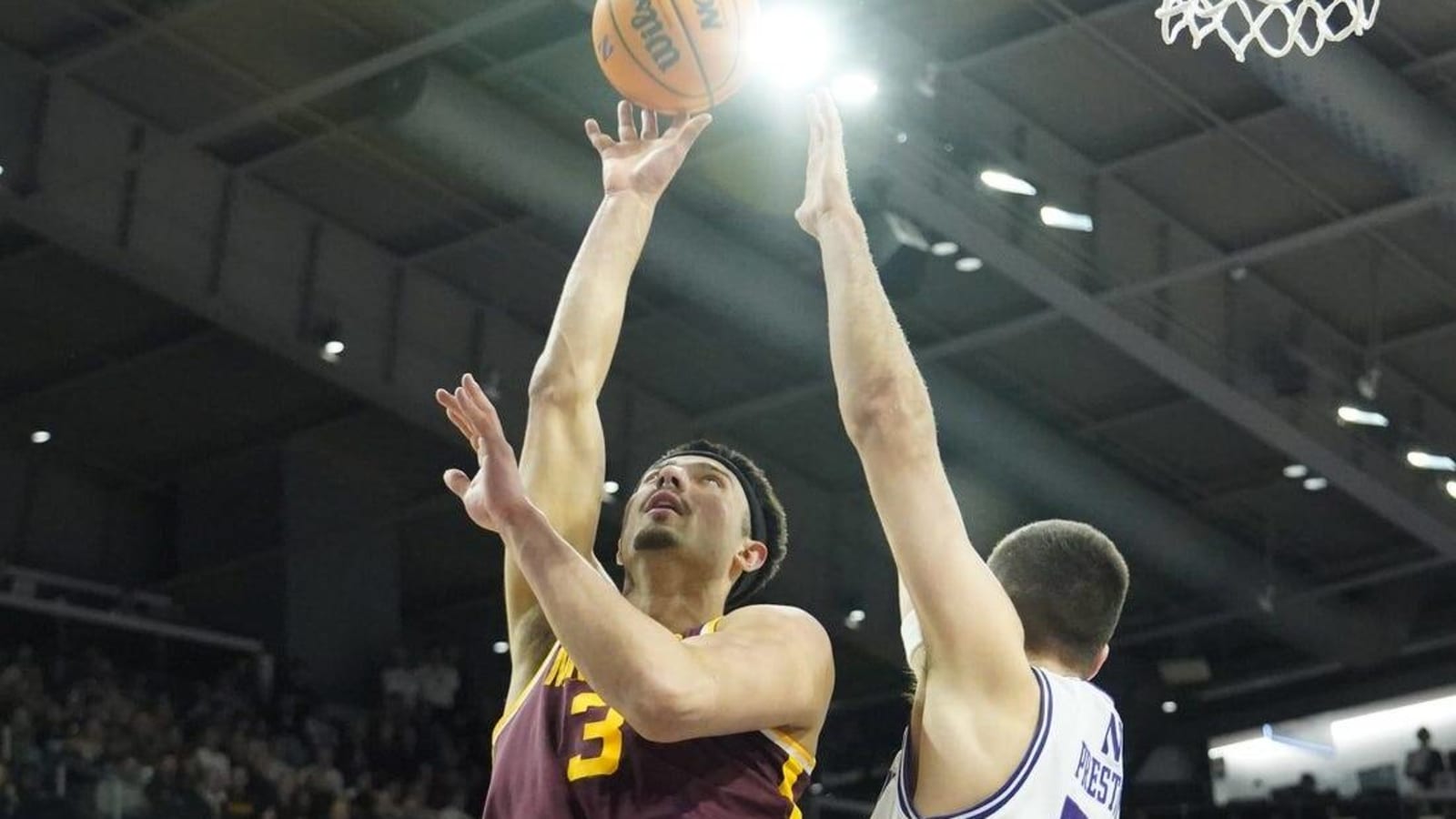 Hot-shooting Northwestern pulls away, routs Minnesota