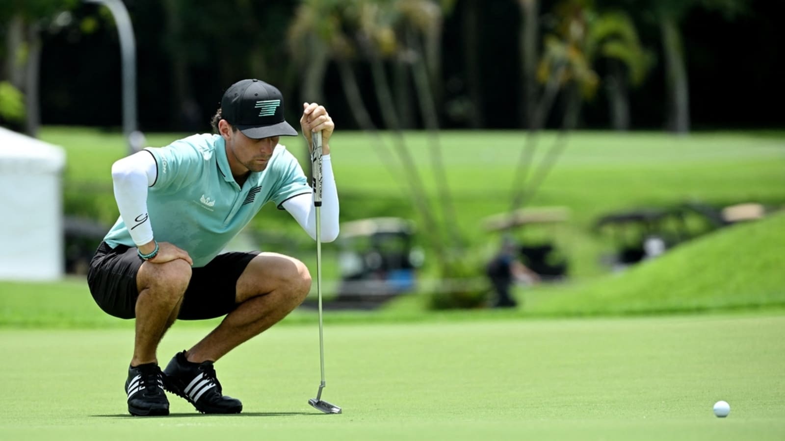 Joaquin Niemann, Dustin Johnson tied heading into final round in Singapore