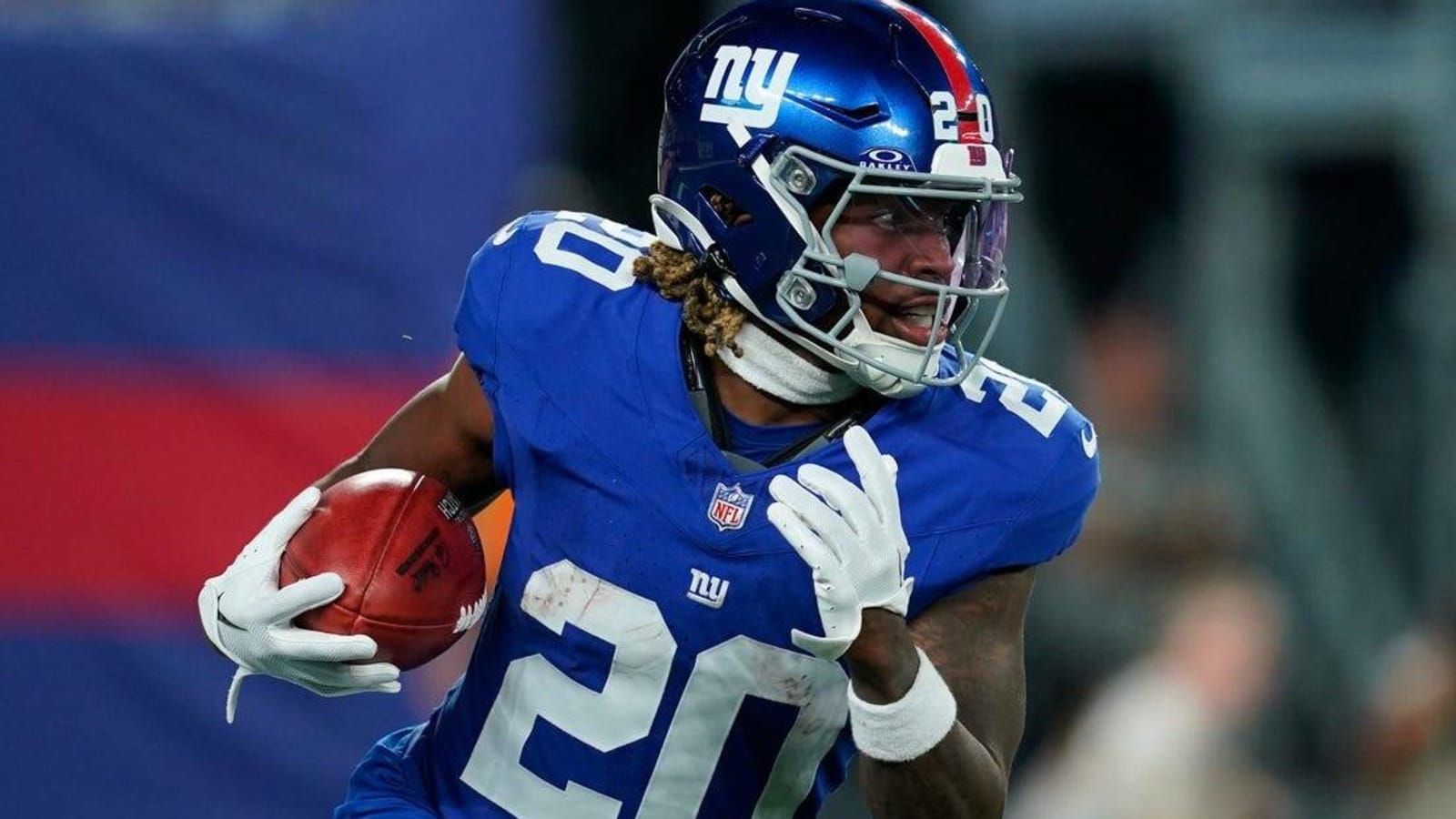 Giants place rookie running back, punt returner Eric Gray on IR