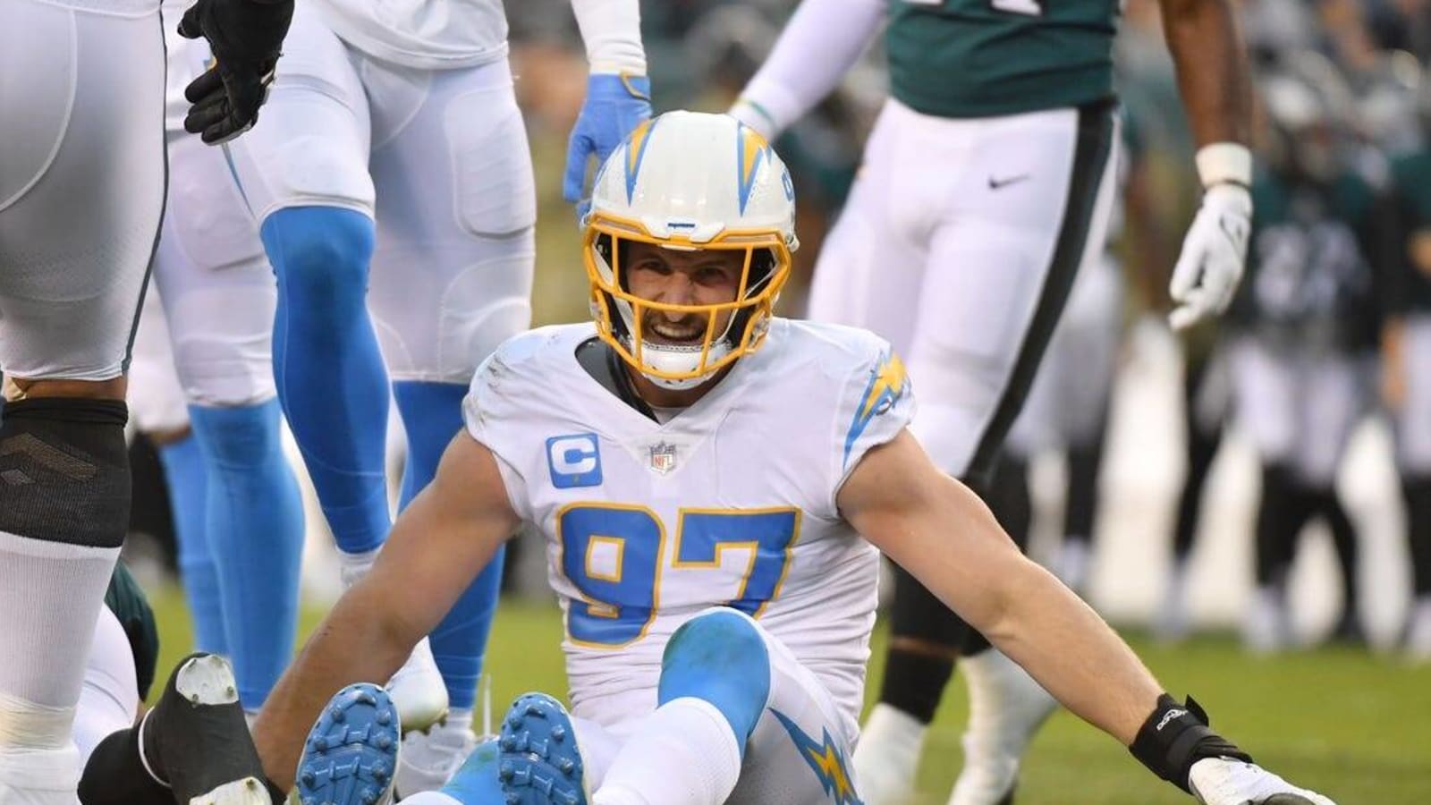 Chargers DE Joey Bosa out with groin injury