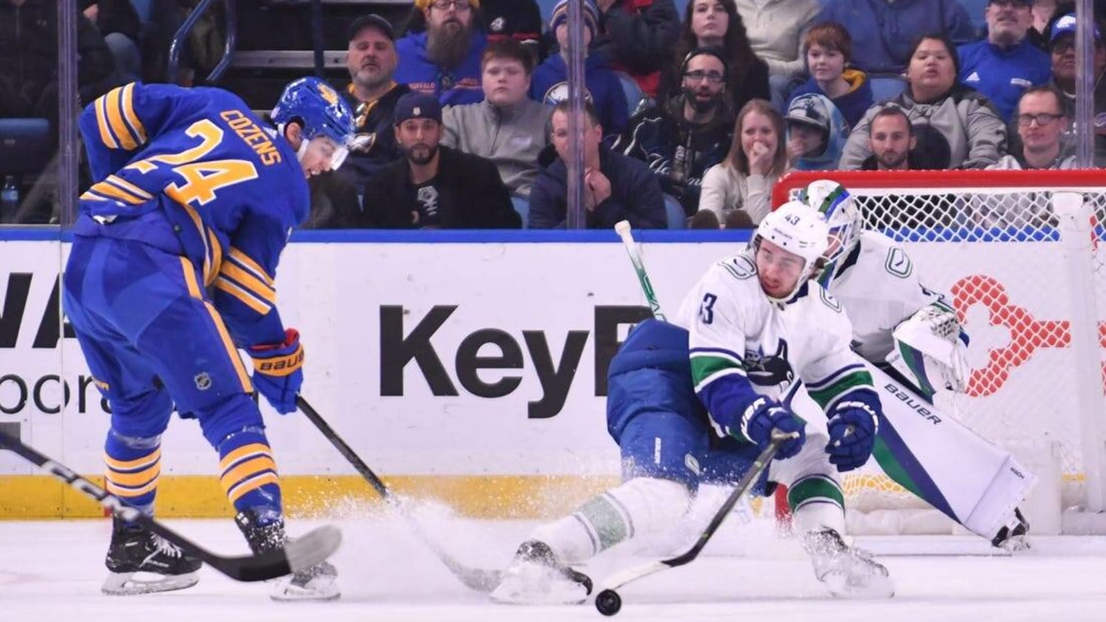 Canucks outlast struggling Sabres in 5-4 win