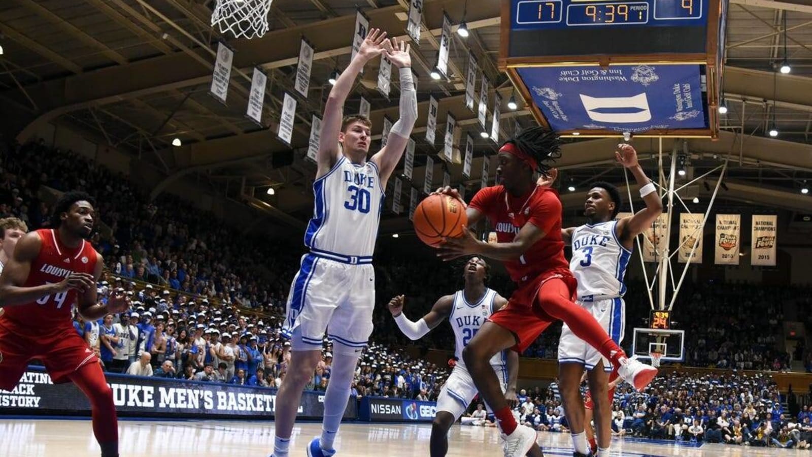 Kyle Filipowski returns as No. 10 Duke routs Louisville