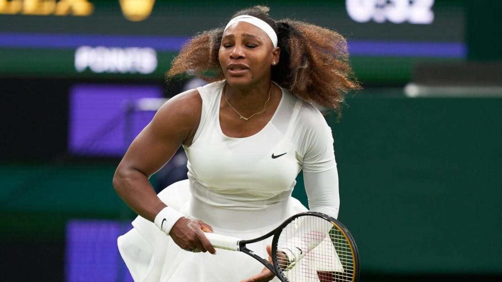 Serena Williams wins doubles match in return from year-long absence
