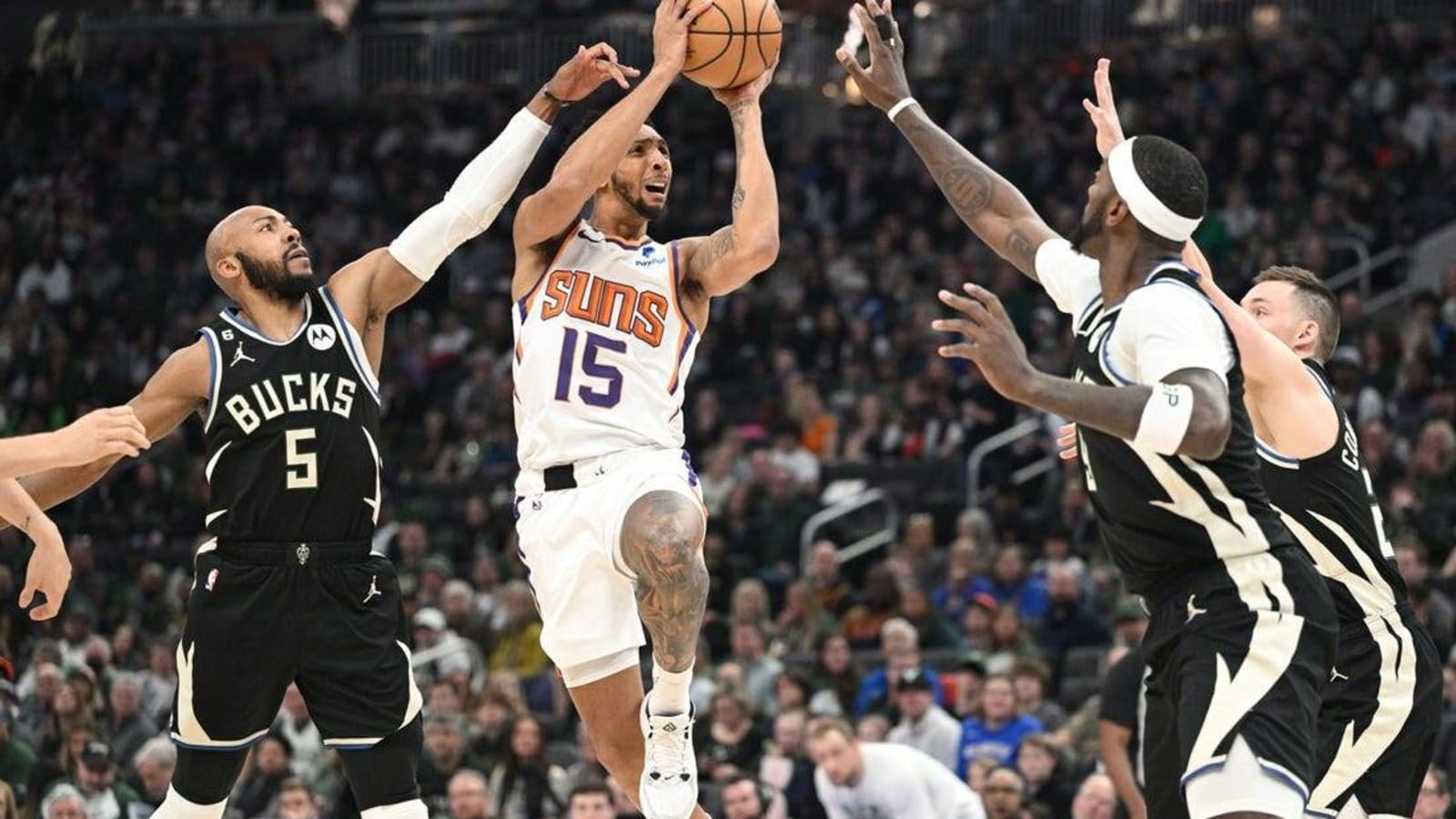 Bucks squeeze past Suns without Giannis Antetokounmpo