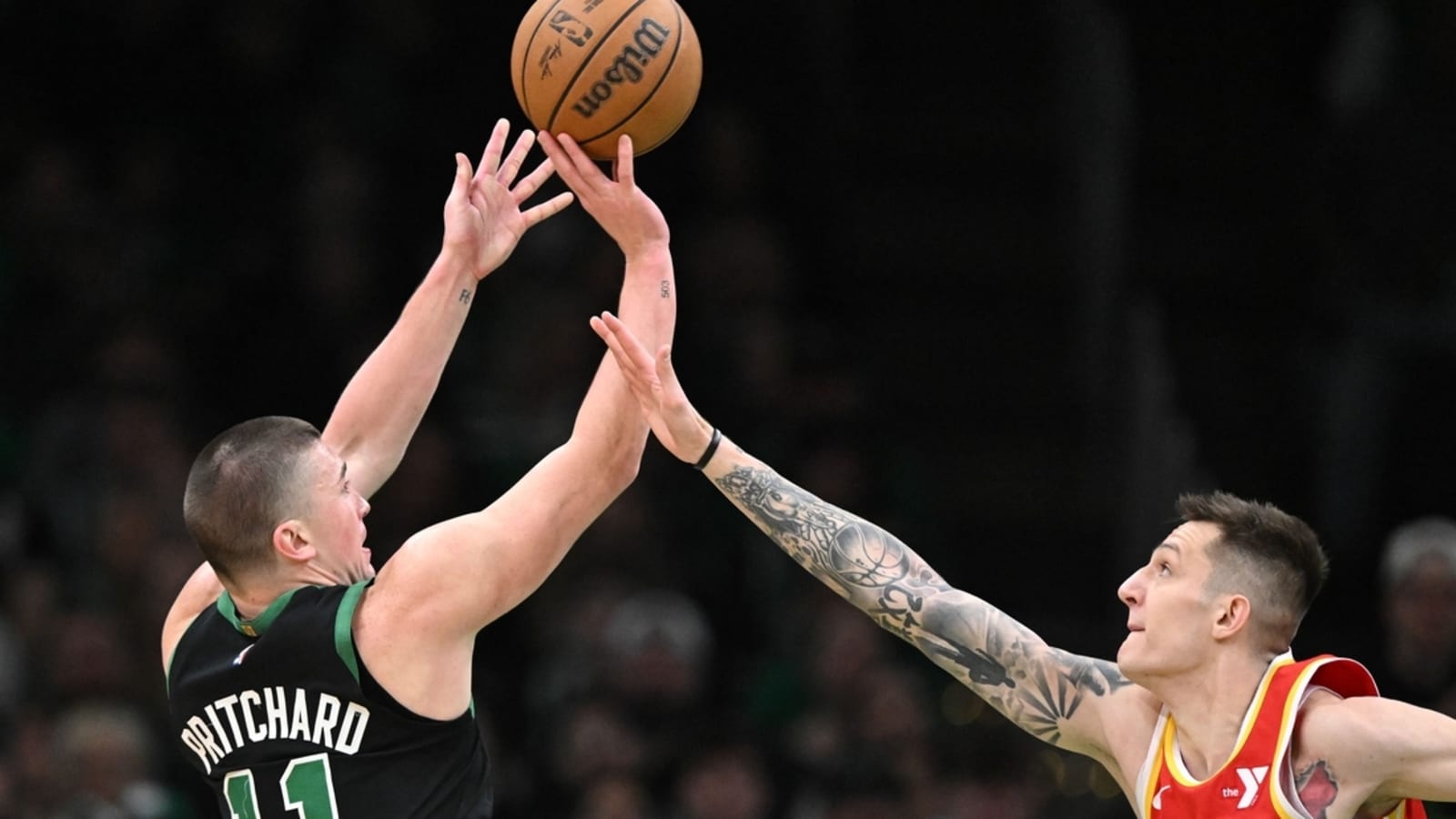 Hawks sneak by struggling Celtics in OT