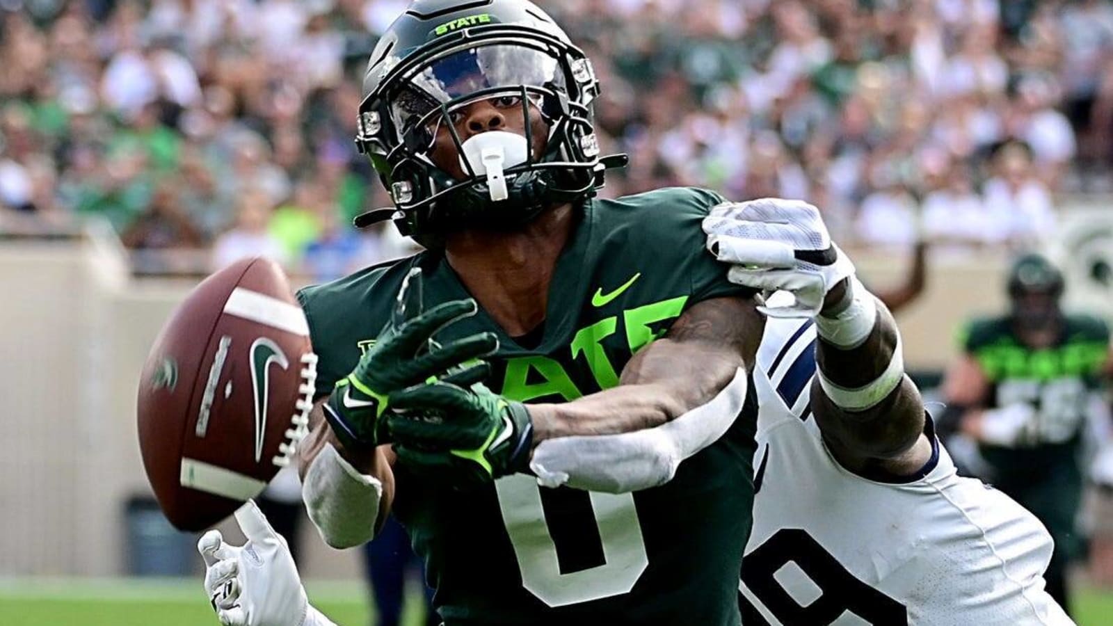 No. 14 Michigan State led by defense to win over Akron